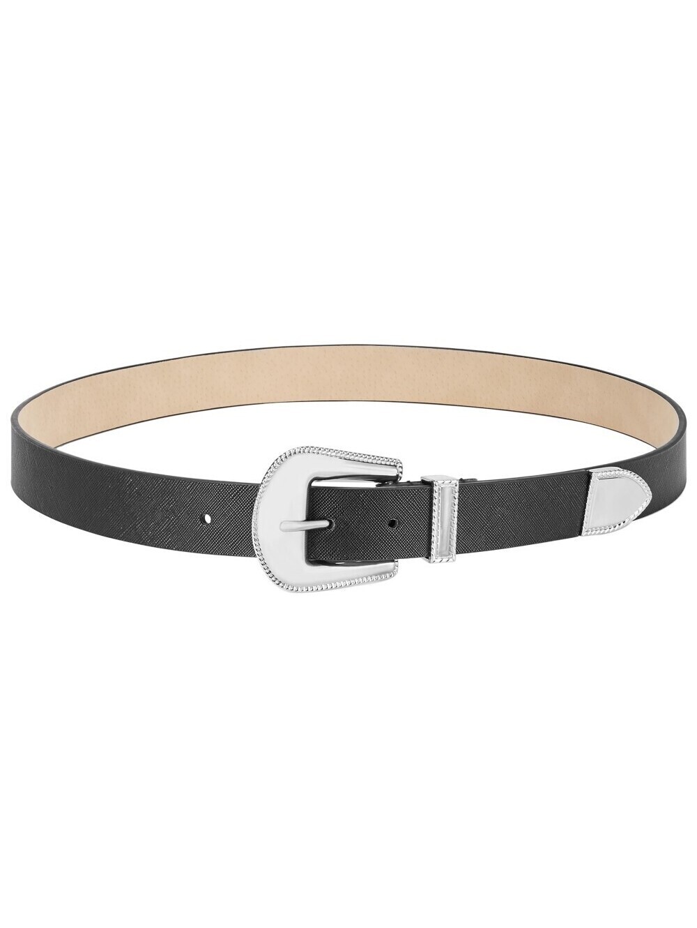 Steve Madden Womens Western-Buckle Belt Size M
